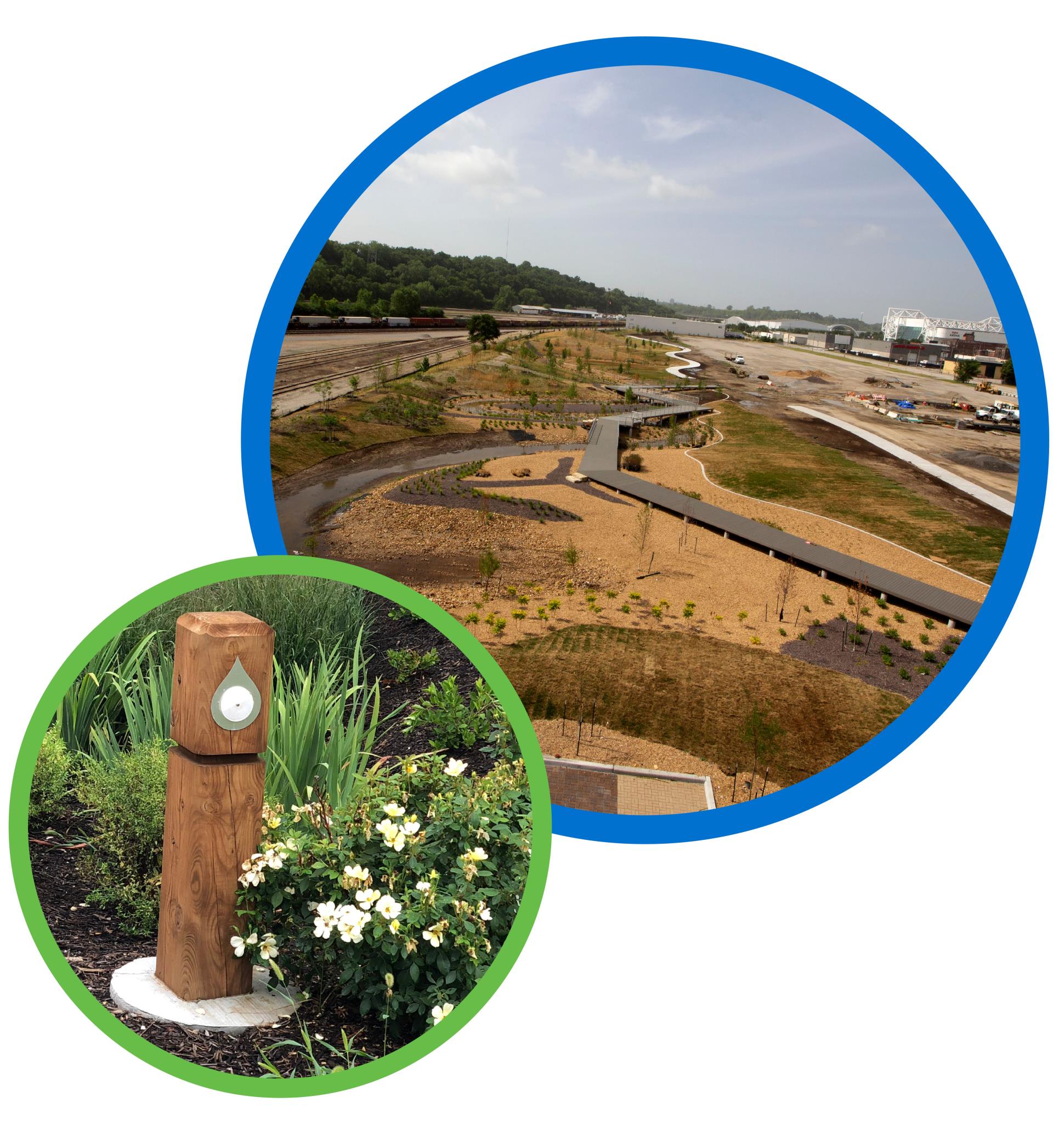 Green Infrastructure installations