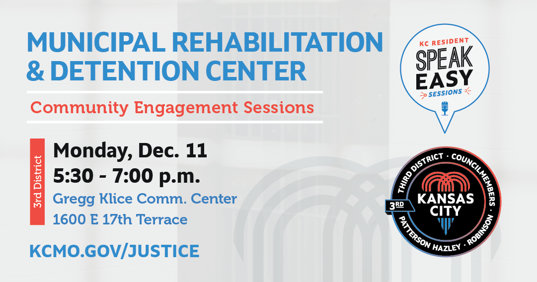 Municipal Rehabilitation & Detention Center Community Engagement Session - Dec. 11