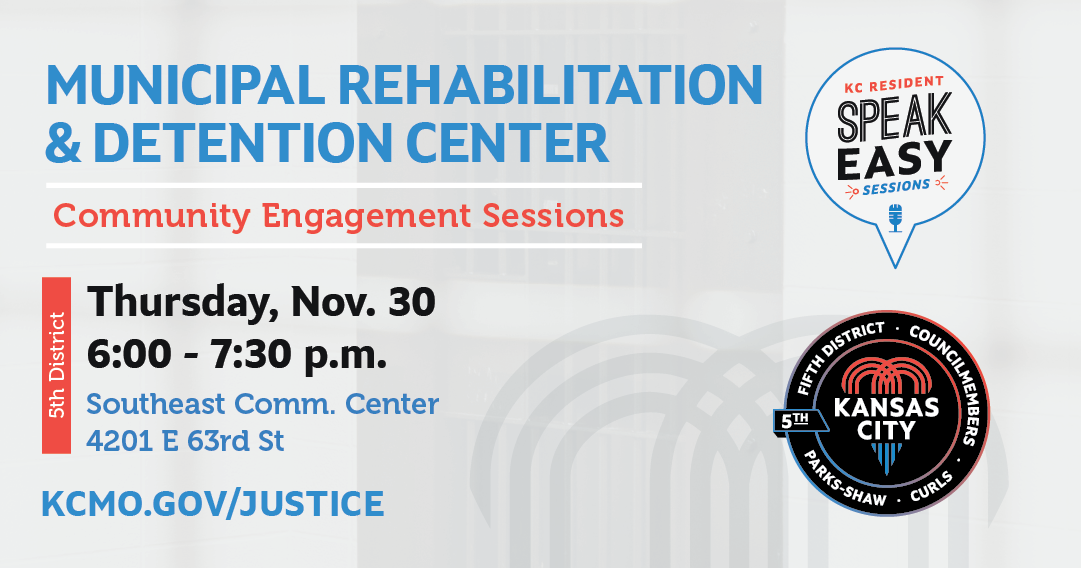 Municipal Rehabilitation & Detention Center Community Engagement Session - Nov. 30