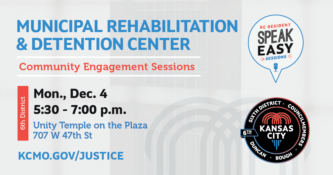 Municipal Rehabilitation & Detention Center Community Engagement Session - Dec. 4