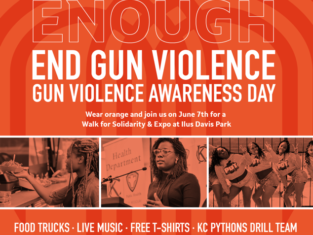 Enough End Gun Violence ; Gun Violence Awareness Day; Ilus Davis Park; Food Trucks, Music, more