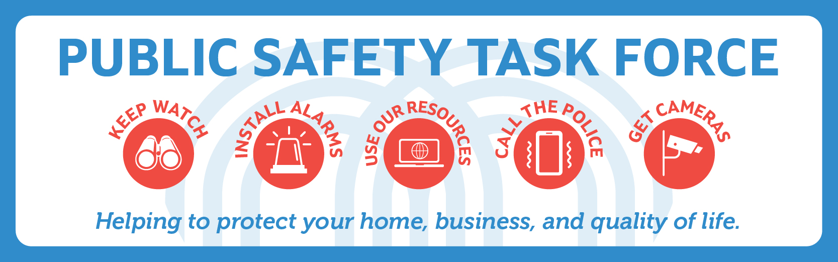 Public Safety Task Force Helping to protect your home, business and quality of life