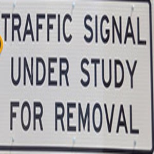 traffic signal study photo