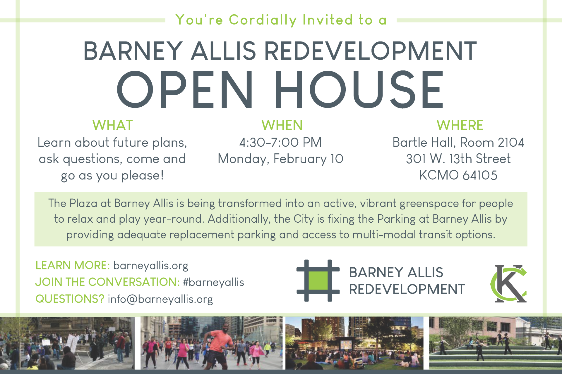 Barney Allis Redevelopment Open House