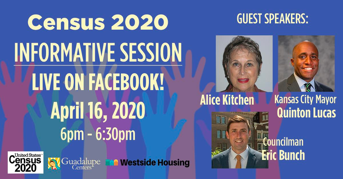 Census 2020 Informative Session on Facebook April 16 at 6 p.m.