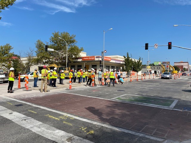 main street corridor construction