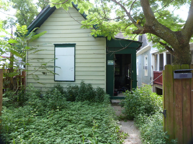 Exterior photo of front of house located at 2513 Spruce.