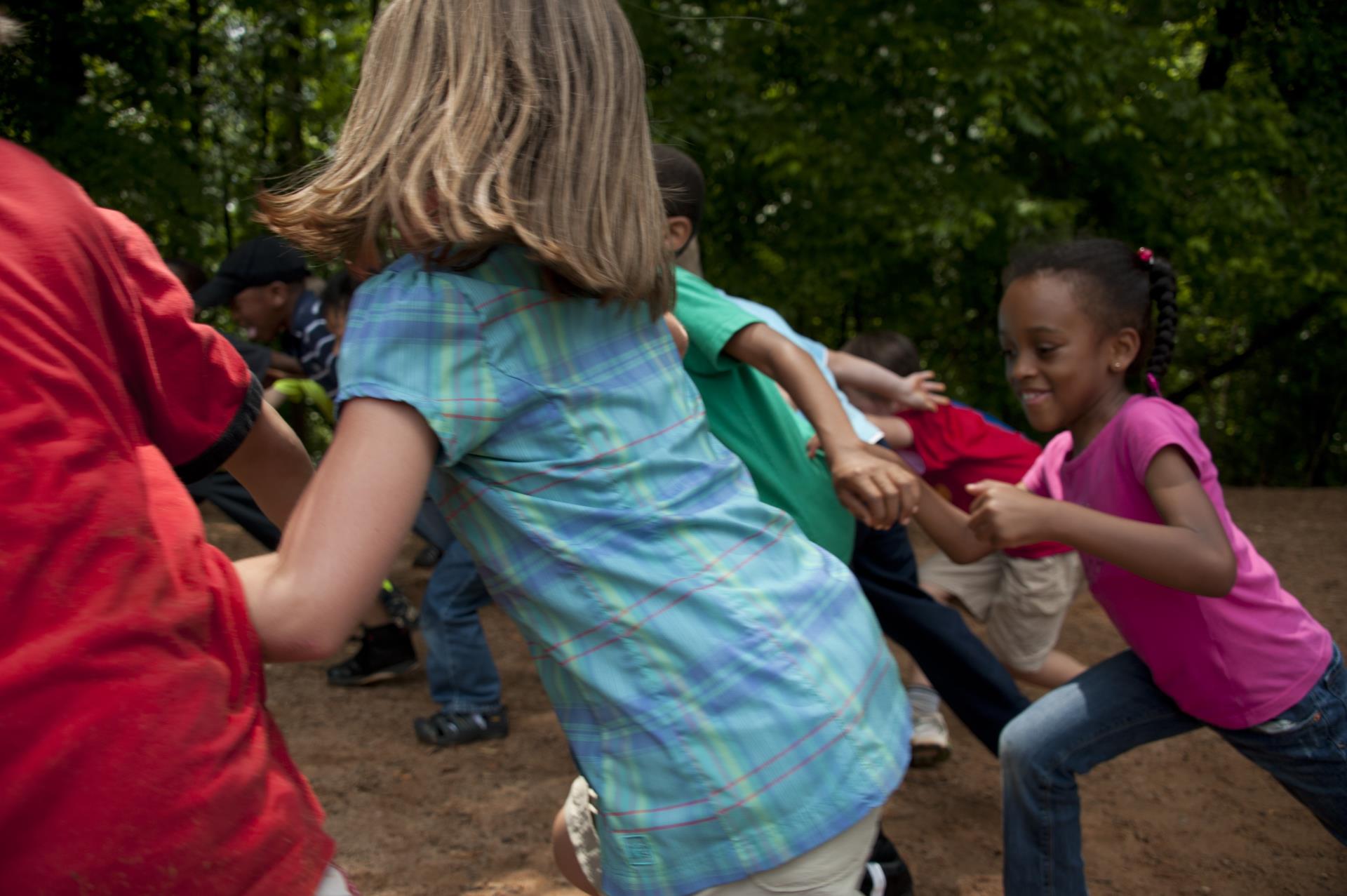 children playing