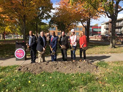 City break ground on independence plaza park upgrades 413x310