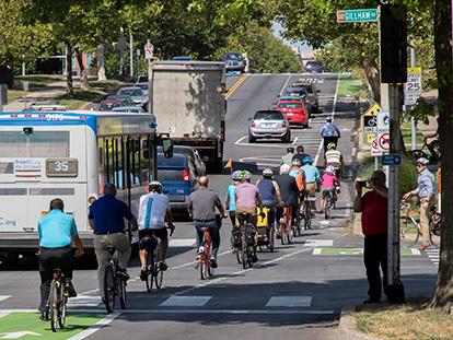 bicycling in KCMO