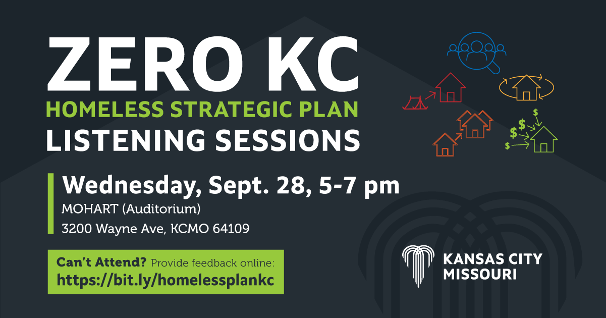 Zero KC Sept. 28 meeting - details on KCMO.gov/housing page