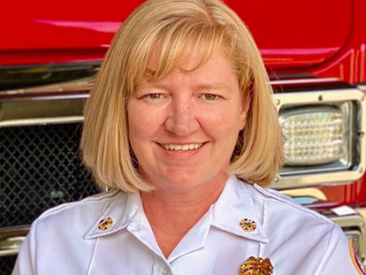 Fire Chief Donna Lake