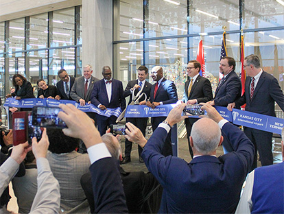 New KCI terminal ribbon cutting 2023